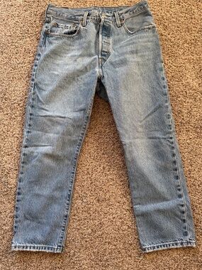 Levi's Light Blue Straight-Leg Women's Jeans